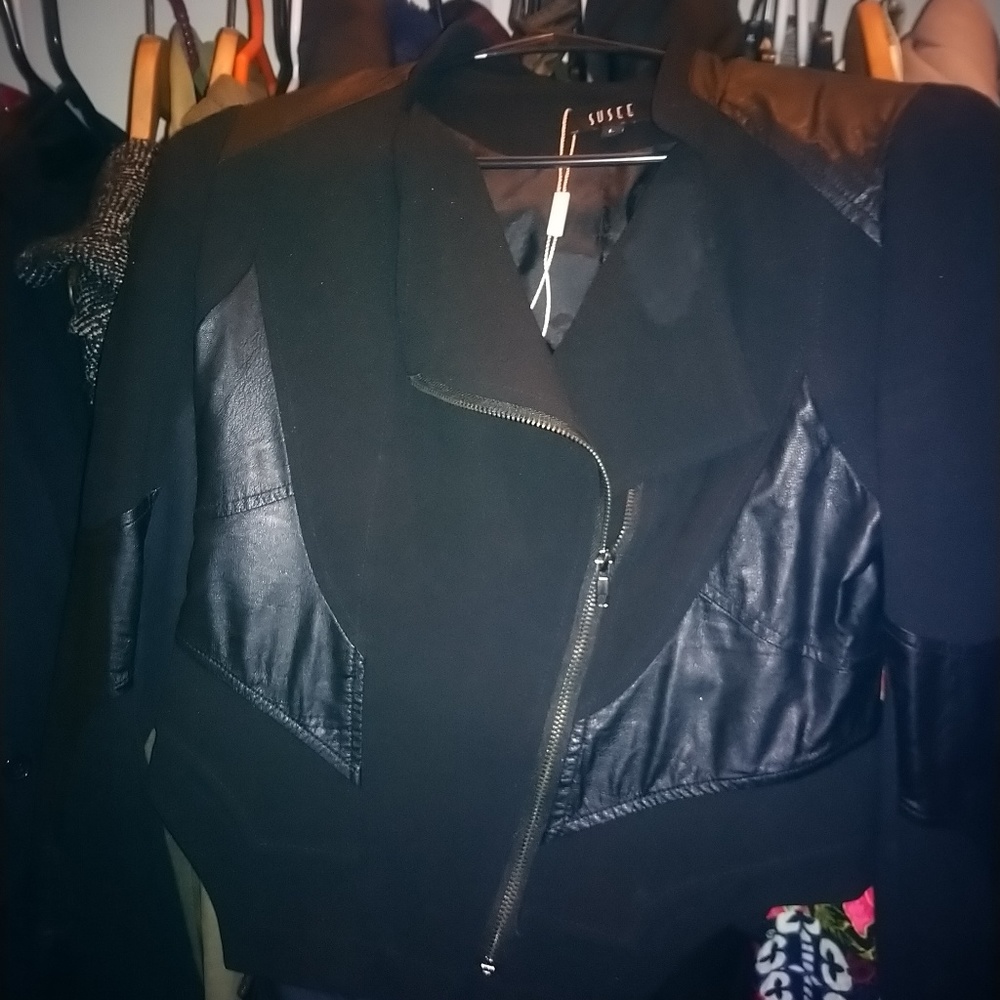 Black Moto Jacket